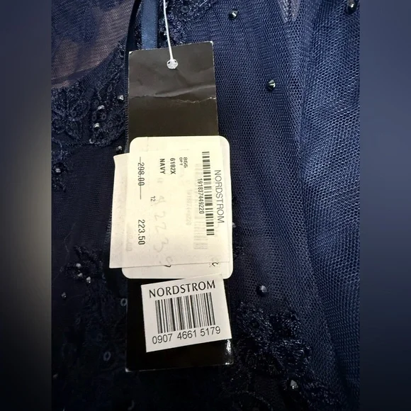 Nordstrom Navy Maxi Dress - Picture 3 of 10